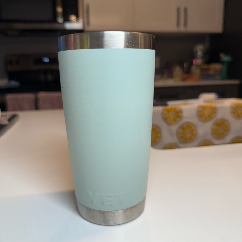 YETI Light Blue Tumbler